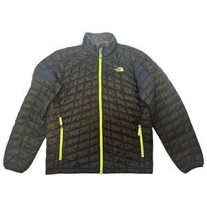 The North Face Jacket Boy XTRA LARGE 18/20 Thermoball Black Lightweight Full Zip